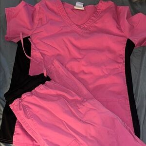 Pink Scrub Set
